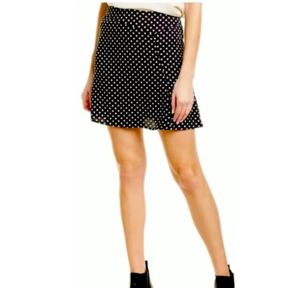 BCBG Polka Dot Skirt Small